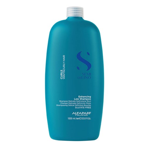 Alfaparf Semi Di Lino Curls Enhancing Low – Shampoo Para Cabelos Cacheados **