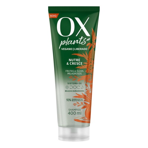 Ox Plants Nutre E Cresce Shampoo
