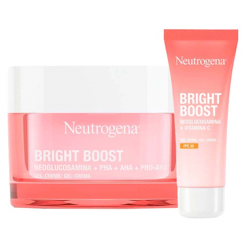 Neutrogena Bright Boost Kit – Gel Creme Hidratante + Gel Creme Hidratante Fps30