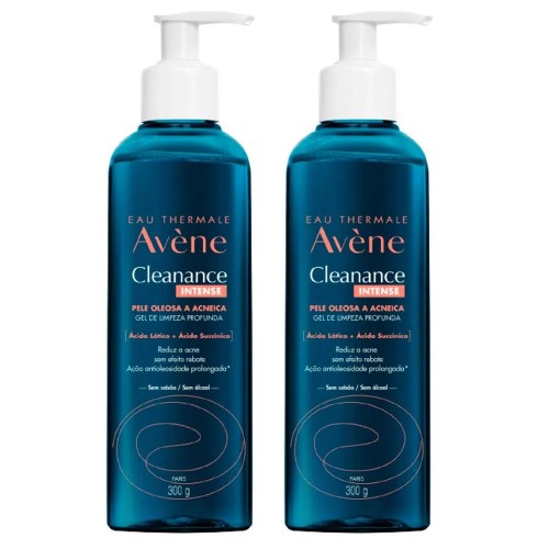 Avène Cleanance Intense Kit Com 2 Unidades - Gel De Limpeza Facial - 300g