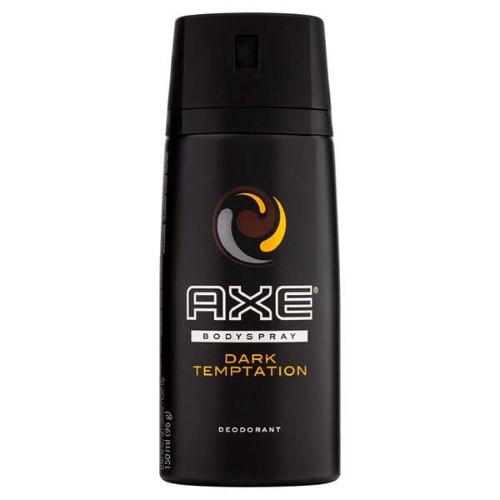 Desodorante Axe Dark Temptation Body Spray Aerossol Antitranspirante Com 150ml