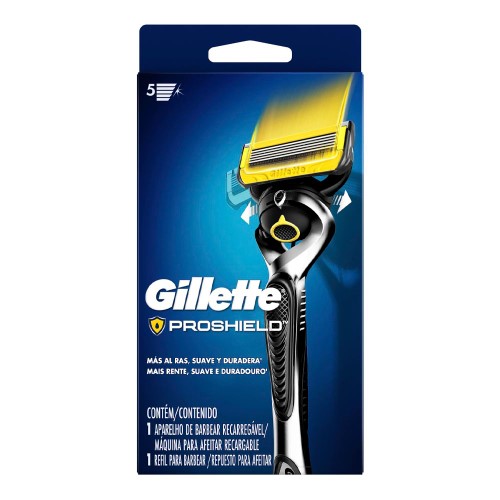 Aparelho De Barbear Gillette Fusion Proshield Com 1 Unidade