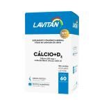 Suplemento Vitamínico Lavitan Cálcio + D3 Com 60 Comprimidos