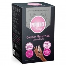 Coletor Menstrual Descartável Prudence Softcup Com 4 Unidades