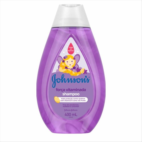 Shampoo Johnson Força Vitaminada Com 400ml