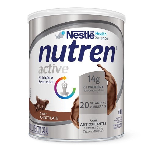 Complemento Alimentar Nutren Active Chocolate Com 400g