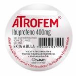 Atrofem Ibuprofeno 400mg 2 Cápsulas