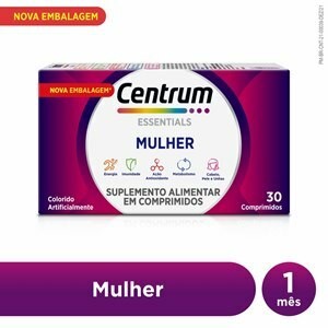 Centrum Essentials Mulher Com 30 Comprimidos