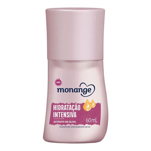 Desodorante Monange Hidratação Intensiva Roll-On Com 60ml
