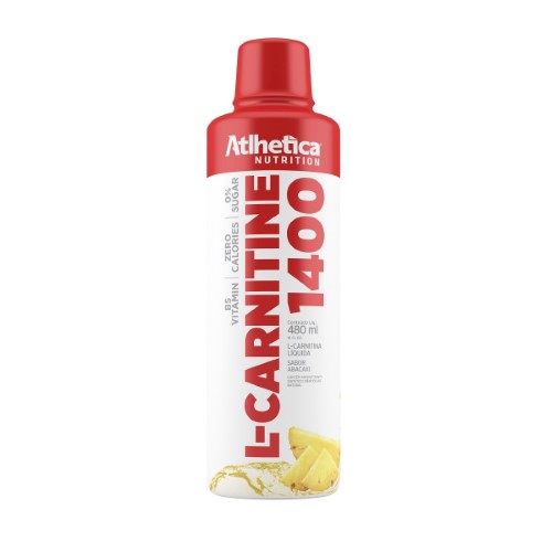 L-Carnitina Líquida Atlhetica Nutrition L-Carnitine 1400 Abacaxi 480ml