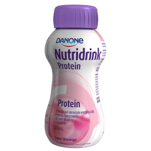 Suplemento Alimentar Nutridrink Protein Morango 200ml