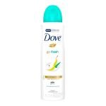 Desodorante Dove Go Fresh Pera E Aloe Vera Aerossol Antitranspirante Com 150ml