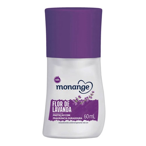 Desodorante Monange Flor De Lavanda Roll-On Com 60ml