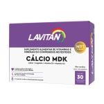 Lavitan Cálcio Mdk Suplemento Alimentar Com 30 Comprimidos