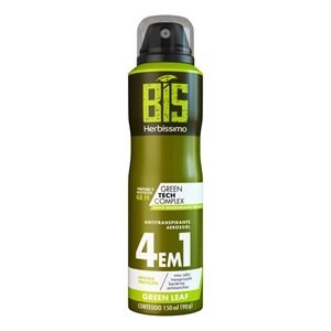 Desodorante Aerosol Bis Herbíssimo Green Leaf 4 Em 1 Com 150ml