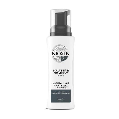 Leave-In Nioxin Sistema 2 Scalp & Hair Cabelos Naturais Com 100ml