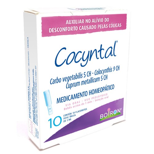 Cocyntal Solução Oral Com 10 Flaconetes De 1ml