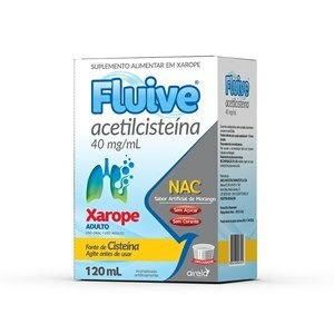 Fluive Acetilcisteína 40mg/Ml Xarope 120ml