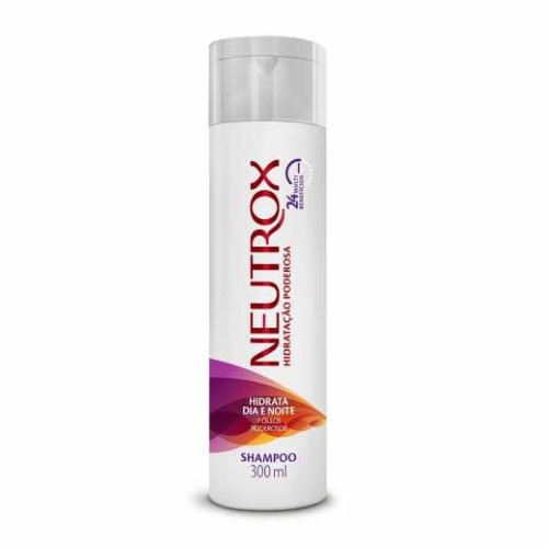 Shampoo Neutrox 24 Multibenefícios Hidrata Dia E Noite Com 300ml
