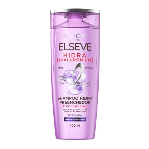 Shampoo Preenchedor Lréal Paris Elseve Hidra Hialurônico 400ml