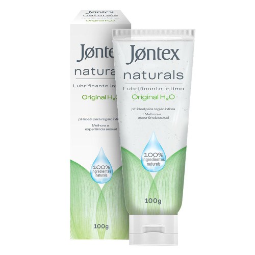Lubrificante Íntimo Jontex Naturals Original H2o Com 100g