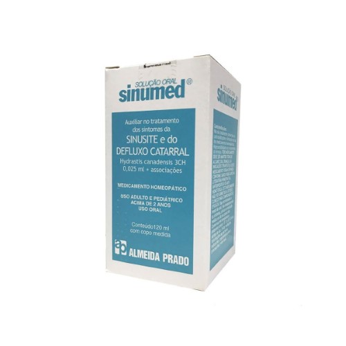 Sinumed Hydrastis Canadensis 3ch 0,025ml + Associações Solução Oral 120ml