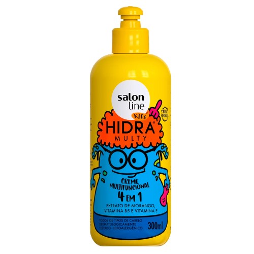 Creme Para Pentear Multifuncional Salon Line Hidra Multy Kids Com 300ml