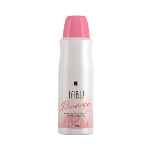 Desodorante Spray Tabu Romance Antitranspirante Com 90ml