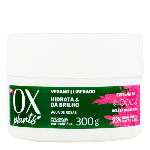 Creme Multifuncional Ox Plants Hidrata & Dá Brilho Com 300g