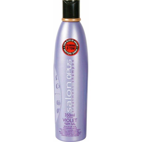 Shampoo Salon Opus Desamarelador Violet Com 350ml