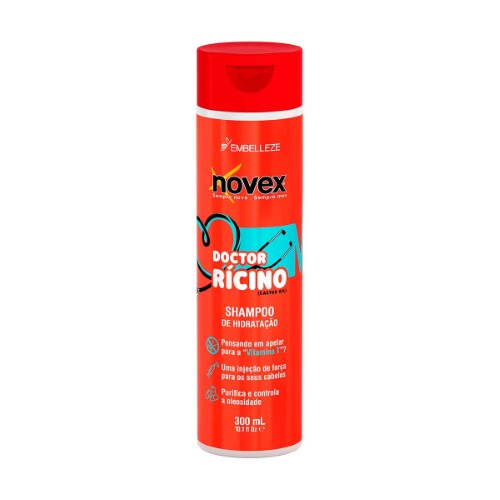 Shampoo Novex Doctor Rícino Com 300ml