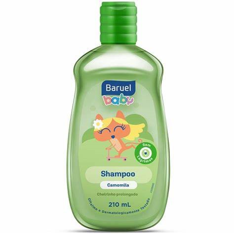 Shampoo Baruel Baby Camomila Com 210ml