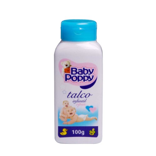 Talco Infantil Baby Poppy Com 100g