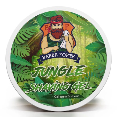 Gel De Barbear Barba Forte Jungle Com 170g