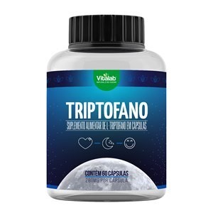 Suplemento Alimentar Vitalab Triptofano Com 60 Cápsulas