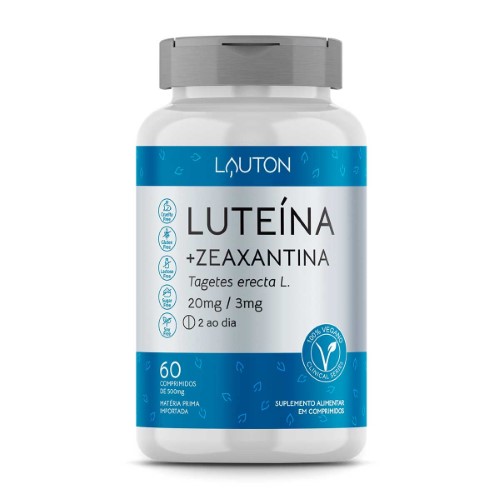 Suplemento Alimentar Luteína + Zeaxantina Lauton 60 Comprimidos