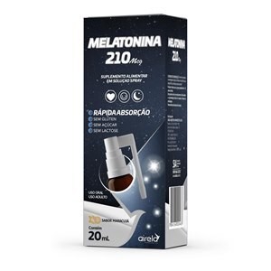 Suplemento Alimentar Airela Melatonina 210mcg 20ml