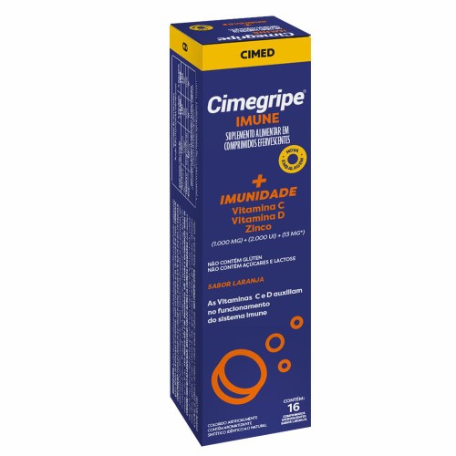 Cimegripe Imune Com 16 Comprimidos Efervescentes