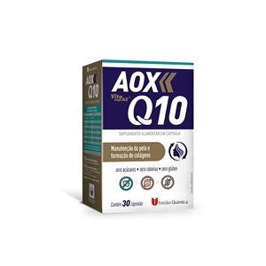 Suplemento Alimentar Aox Q10 Vitasupraz 30 Cápsulas