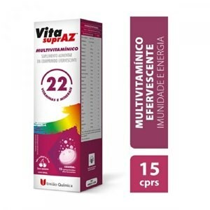Suplemento Alimentar Vita Supraz 15 Comprimidos Efervescentes