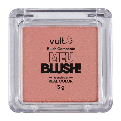 Blush Compacto Vult Meu Blush 3g - Golden Perolado