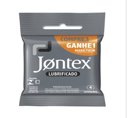 Preservativo Jontex 3 Unidades Lubrificante Icado