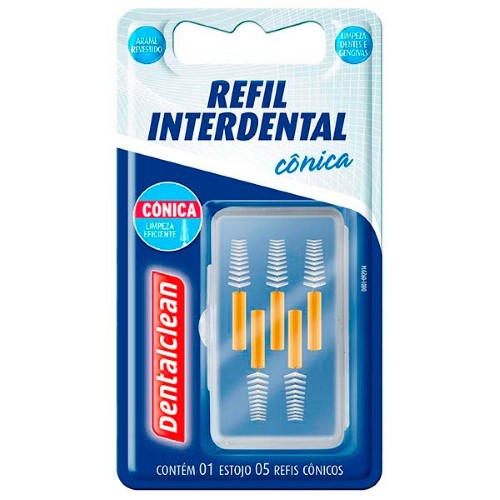 Refil Interdental Dentalclean Cônica