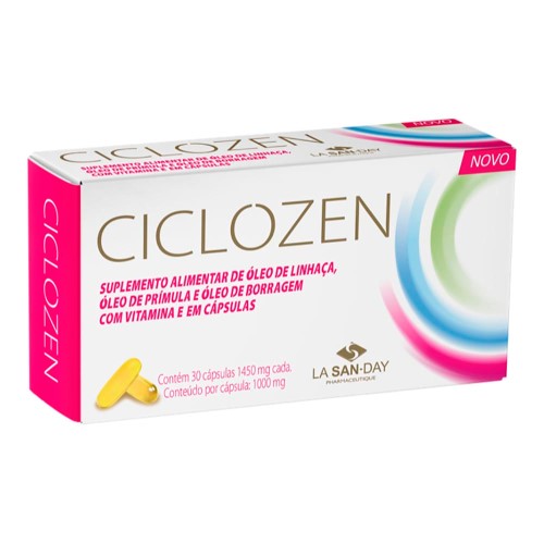 Ciclozen C/30 Cápsulas Soft Gel Lasanday