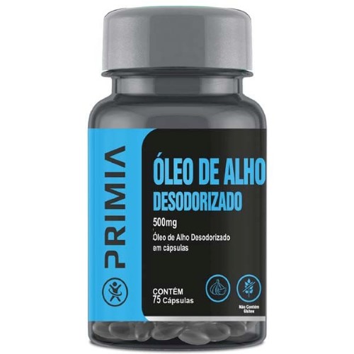 Primia Oleo De Alho Des. 500mg C/75 Cápsulas