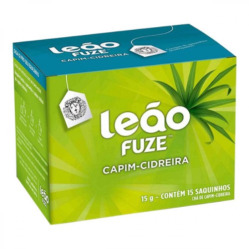 Chá Leão Capim-Cidreira C/ 10 Unidades