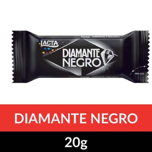 Chocolate Lacta Diamante Negro 20g **