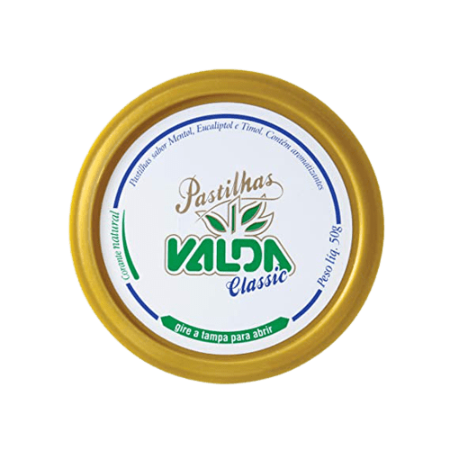 Pastilha Valda Classic 50g