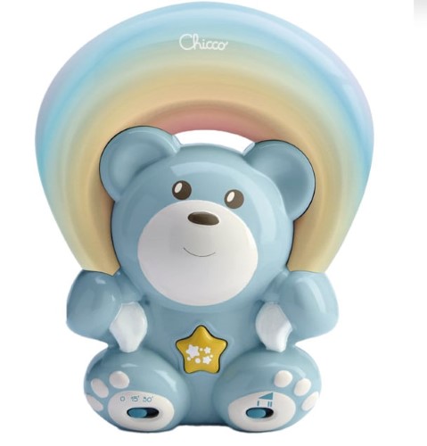 Brinquedo Projetor Ursinho Rainbow Azul Chicco Brinquedo