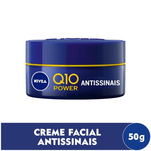 Creme Facial Antissinais Noite Nivea Q10 Plus 50ml